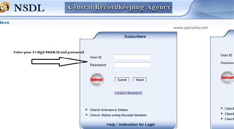 Nsdl Redirection Page .